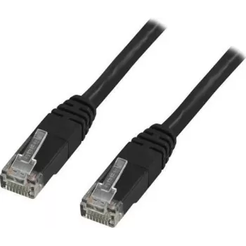 Netzwerkkabel Deltaco TP-67S 7m Cat6 U/UTP Schwarz