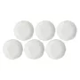 Tiefe Teller Set LA PORCELLANA BIANCA La Porcel 21 cm, 6 Stück, weiß