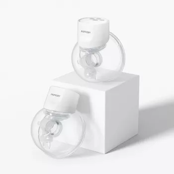 Momcozy S12 Pro Doppelte elektrische Milchpumpe Grau, 180ml