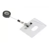 Durable 8016 Querformat-Ausweishalter Transparent 10 Stück