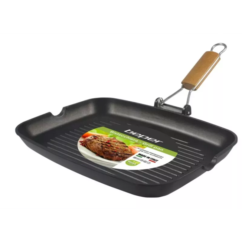 Elektrogrill Beper PE.511 mit 26x36 cm Antihaft-Oberfläche