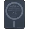 Ferrari Leistungbank FEPB5MNCAK 15W 5000mAh Schwarz/Schwarz Metal Logo MagSafe