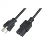 Netzkabel LogiLink NEMA5-15P - IEC 60320-1 C13 1,8 m