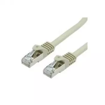 VALUE - Netzwerkkabel - RJ-45 (M) zu RJ-45 (M) - 1 m - SFTP - CAT 6a - Grau