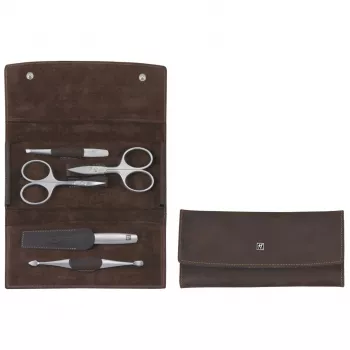 Maniküre- und Pediküre-Set ZWILLING 97407-007 – 5-teiliges Set mit Lederetui