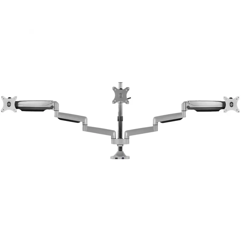 ICY BOX IB-MS505-TI 81,3 cm (32 Zoll) Schreibtisch Schwarz, Silber