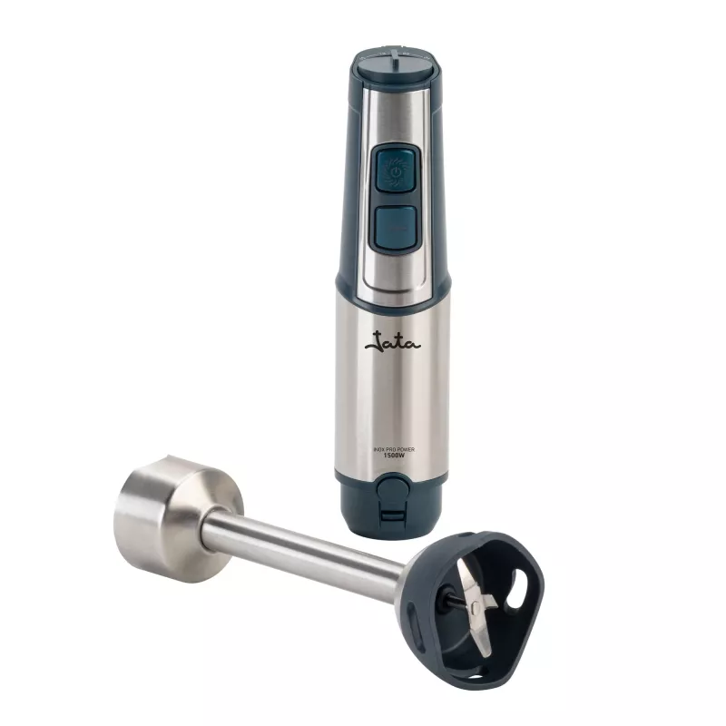Stabmixer Jata JEBT1854 — 1500 W, bis zu 14.500 U/min, Edelstahlklingen, dunkelblau