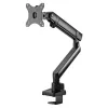 Monitorarm SILVERSTONE SST-ARM13 — einzelner höhenverstellbarer VESA-kompatibler Halter, Silber