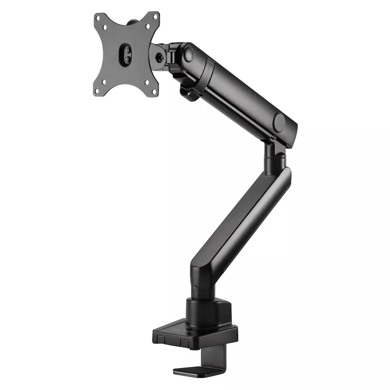 Monitorarm SILVERSTONE SST-ARM13 — einzelner höhenverstellbarer VESA-kompatibler Halter, Silber