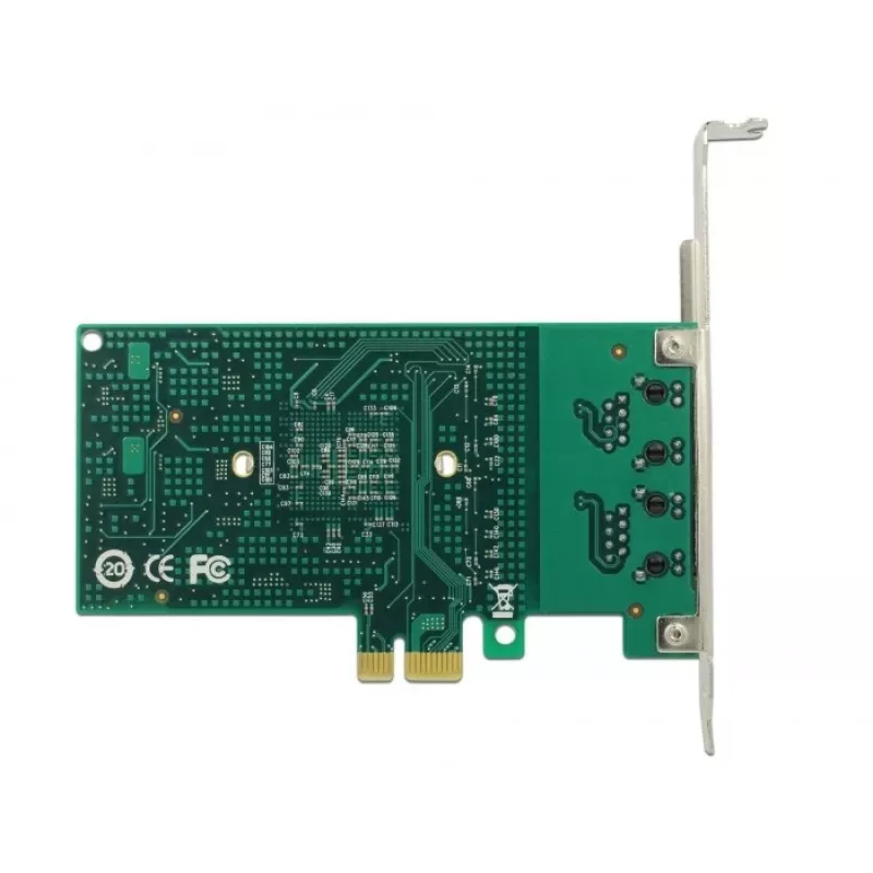 Delock PCIe-Karte 2x Gigabit LAN Netzwerkadapter