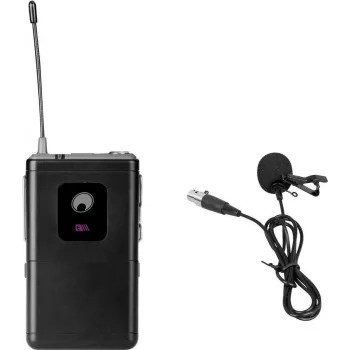Lavalier-Mikrofon Omnitronic UHF-E Serie 531,9 MHz — kabelgebundenes Lavalier für UHF-Funksysteme