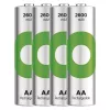 Batterien R6/AA NI-MH 2 600mAh Blister 4 Stk.