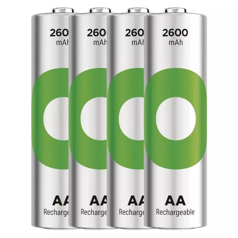 Batterien R6/AA NI-MH 2 600mAh Blister 4 Stk.
