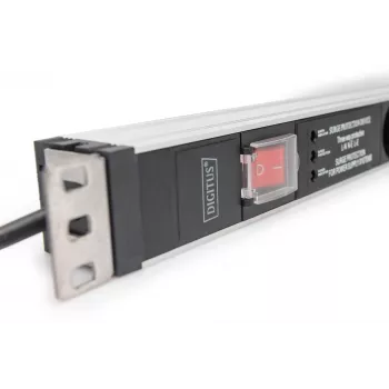 Digitus Steckdosenleiste DN-95433 5-fach Sicherheitssteckdosen 2m Kabel