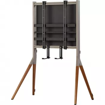 One for All Falcon Universal WM 7481 - Standfuß - für LCD-TV / Soundbar - Nussbaum, Anthrazit - Bildschirmgröße: 81,3–177,8 cm (32–70)