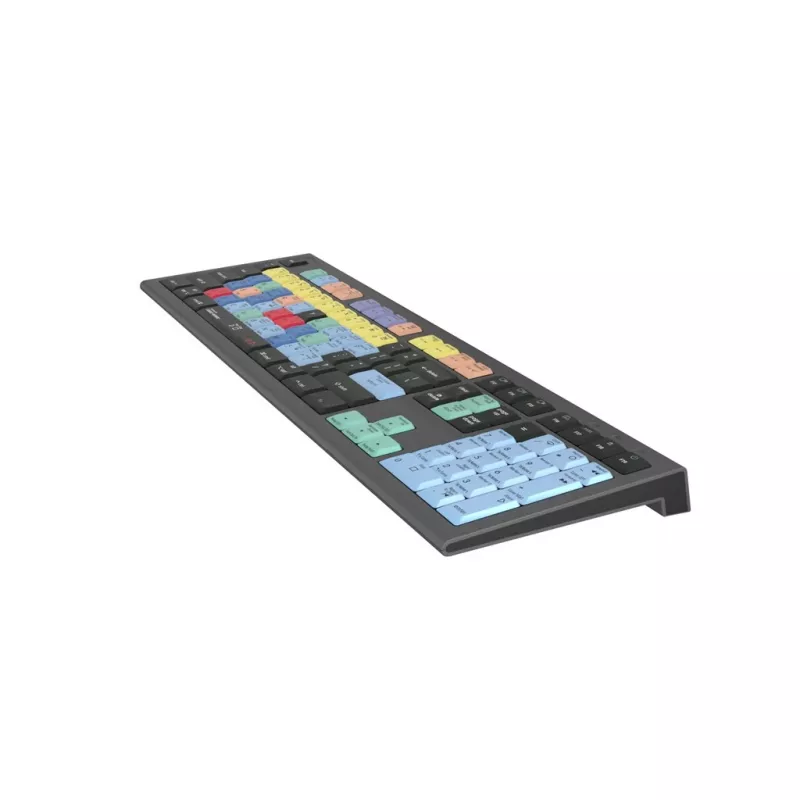 Logickeyboard LKB-CBASE-A2M-UK Tastatur Universal USB QWERTY UK-Englisch Schwarz