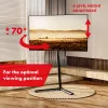 TV-Bodenständer MACLEAN MC-494 für 32-Zoll- bis 70-Zoll-Fernseher, VESA bis zu 400×400 mm, maximale Belastung 40 kg, neigbar 70°
