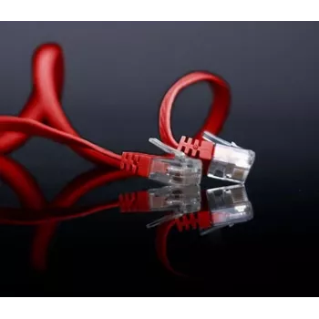 Netzwerkkabel ShiverPeaks SP713-SLR 3m Cat6 U/UTP Rot