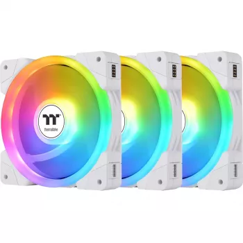 Thermaltake SWAFAN EX12 ARGB 140mm Weiß 3er-Pack