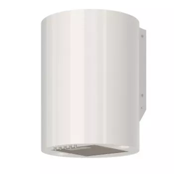 Dunstabzugshaube MAAN Elba Mini WPB 431 — weiß, Stahlgehäuse, elektronische Steuerung, 120–300 m³/h, ø310 mm, Höhe 400 mm
