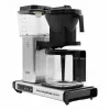 Filterkaffeemaschine MOCCAMASTER KBG 741 — 1,25 l Wassertank, 10-Tassen-Kanne, 1520 W, Edelstahl/schwarz