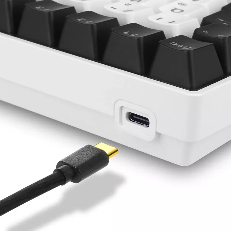 Tastatur Sharkoon SKILLER SGK50 S3 75% Weiß