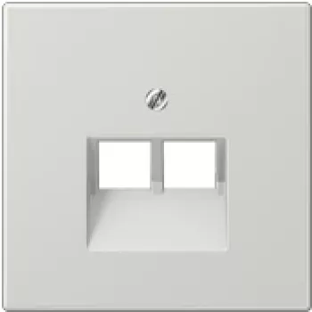 JUNG LS 969-2 UA LG - Grau - Thermoplast - konventionell - JUNG - UAE 2 x 8 UPO - UAE 8-8 UPO - UAE 8-8 UPOK6E - UAE 8-8 UPOK6 - MK-POF-2UAE - RJ-45