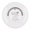 Manhattan Sound Science Bluetooth-Lautsprecher, 5 Stunden Wiedergabezeit, Reichweite 10 m, microSD-Kartenleser (32 GB), Aux 3,5-mm-Anschluss, Ausgang 3 W, USB-A-Ladekabel inklusive, 1200-mAh-Akku, Bluetooth v5, integrierter Aufhänger, Weiß, 3 Jahre Garantie