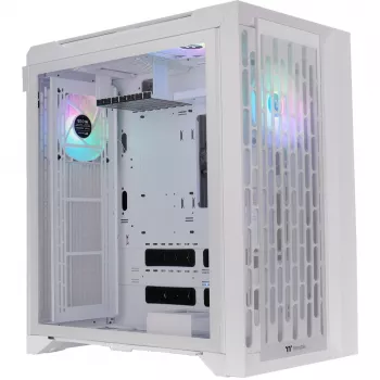 CTE C700 TG ARGB Snow, Tower-Gehäuse Weiß, gehärtetes Glas
