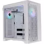 CTE C700 TG ARGB Snow, Tower-Gehäuse Weiß, gehärtetes Glas