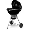 Weber Holzkohlegrill Master Touch GBS E-5750, 57 cm Schwarz