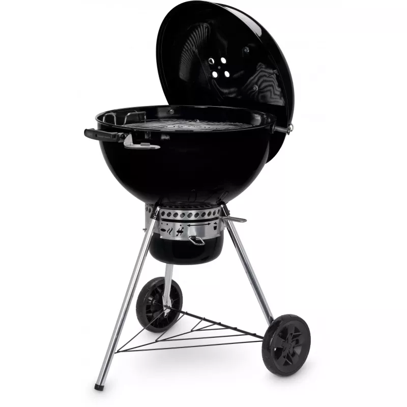 Weber Holzkohlegrill Master Touch GBS E-5750, 57 cm Schwarz