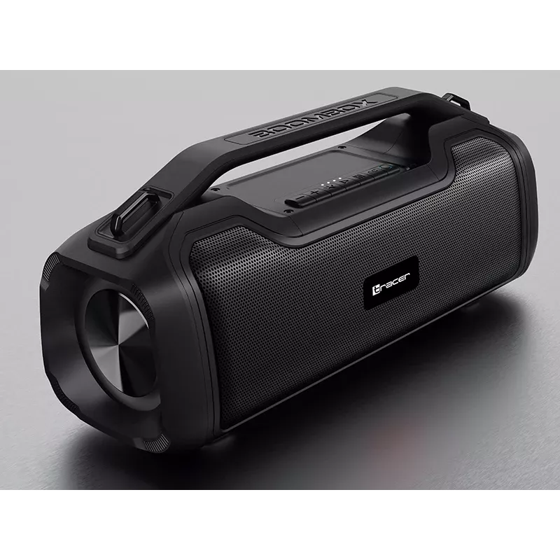 Stereo tragbarer Lautsprecher TRACER BigBoy TWS Bluetooth 40 W RMS, Bluetooth 5.3, 12 h Akku, Schwarz