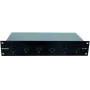 Lautstärkeregler Omnitronic ELA 6S Schwarz – Rackmount-Audio-Pegelregler, 1U, 6-Kanal