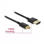 HDMI-Kabel DeLOCK 85119 0,25m Typ A Typ D Schwarz