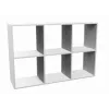 Topeshop MALAX 2X3 BIEL Wohnzimmer-Bücherregal