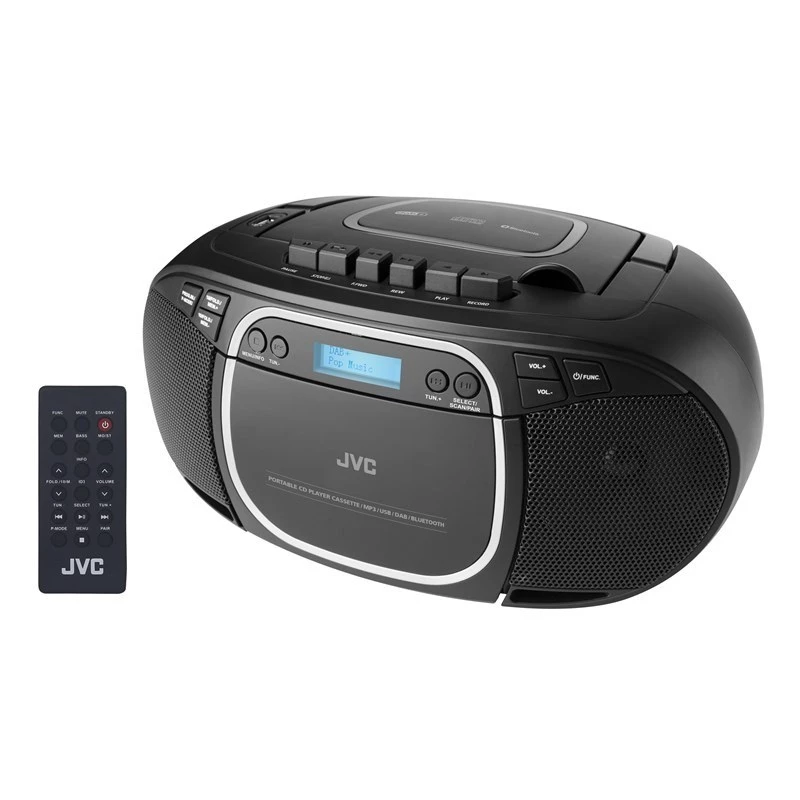 JVC RC-E561B-DAB CD-Player Schwarz Tragbarer CD-Player