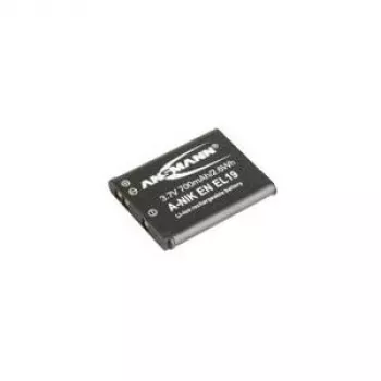 ANSMANN A-Nik EN EL 19 - Akku - Li-Ion - 700 mAh - für Nikon Coolpix A100, A300, S2900, S32, S33, S3700, S5300, S6700, S6800, S6900, S7000, W100