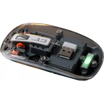 XtremeMac XWH-ALM2-13 Maus, universell, Bluetooth, Laser, 2400 DPI (XWH-ALM2-13)