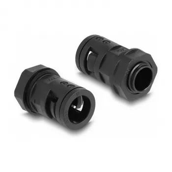 Kabelmantel DeLOCK 60462 Schwarz 13 mm 2 m