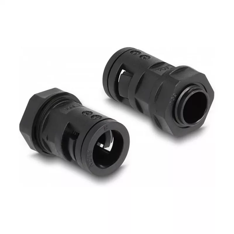 Kabelmantel DeLOCK 60462 Schwarz 13 mm 2 m