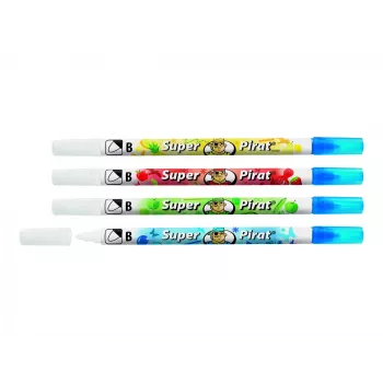 Radiergummi Pelikan Super-Pirat F/B Mehrfarbig 2 Stück