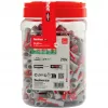 fischer Dübel DUOPOWER 10x50 BigBox Hellgrau/Rot 210 Stück wiederverschließbar (570550)