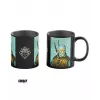 Heat Reveal Mug Good Loot The Witcher 3 Game Art Chronicles - Geralt & Vincent van Gogh 450 ml Schwarz