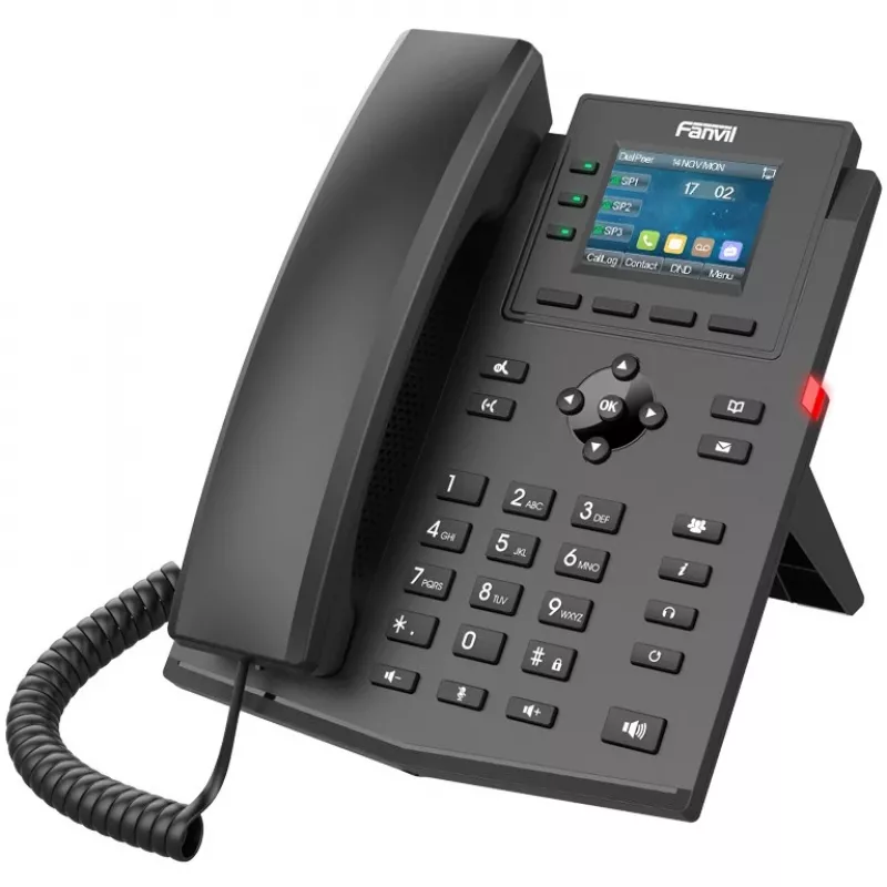 IP-Telefon Fanvil X303G Schwarz