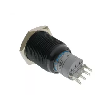 Lamptron Computergehäuseteil LAMP-SW1616L-H — Stahl schwarz, Durchmesser 1,9 cm