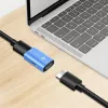 HDMI-Repeater, 20m, 8K 60Hz, HDCP 2.3, Alu, Blau