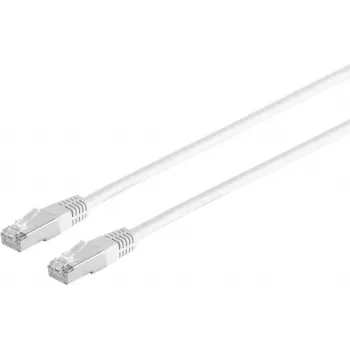 S/CONN Cat 6 S/FTP 0.5m Netzwerkkabel Weiß Cat6 S/FTP S-STP