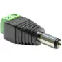 Kabel-Gender-Adapter DeLOCK 65396 DC 2.1 x 5.5 mm 2p Schwarz Grün