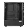PC-Gehäuse IBOX LUPUS 27 Midi Tower ATX, gehärtetes Glas, RGB, 455×200×380 mm, unterstützt ATX, GPU bis zu 32 cm